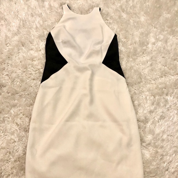 NWT- HALSTON Sleeveless Round Neck Dress - Picture 8 of 16